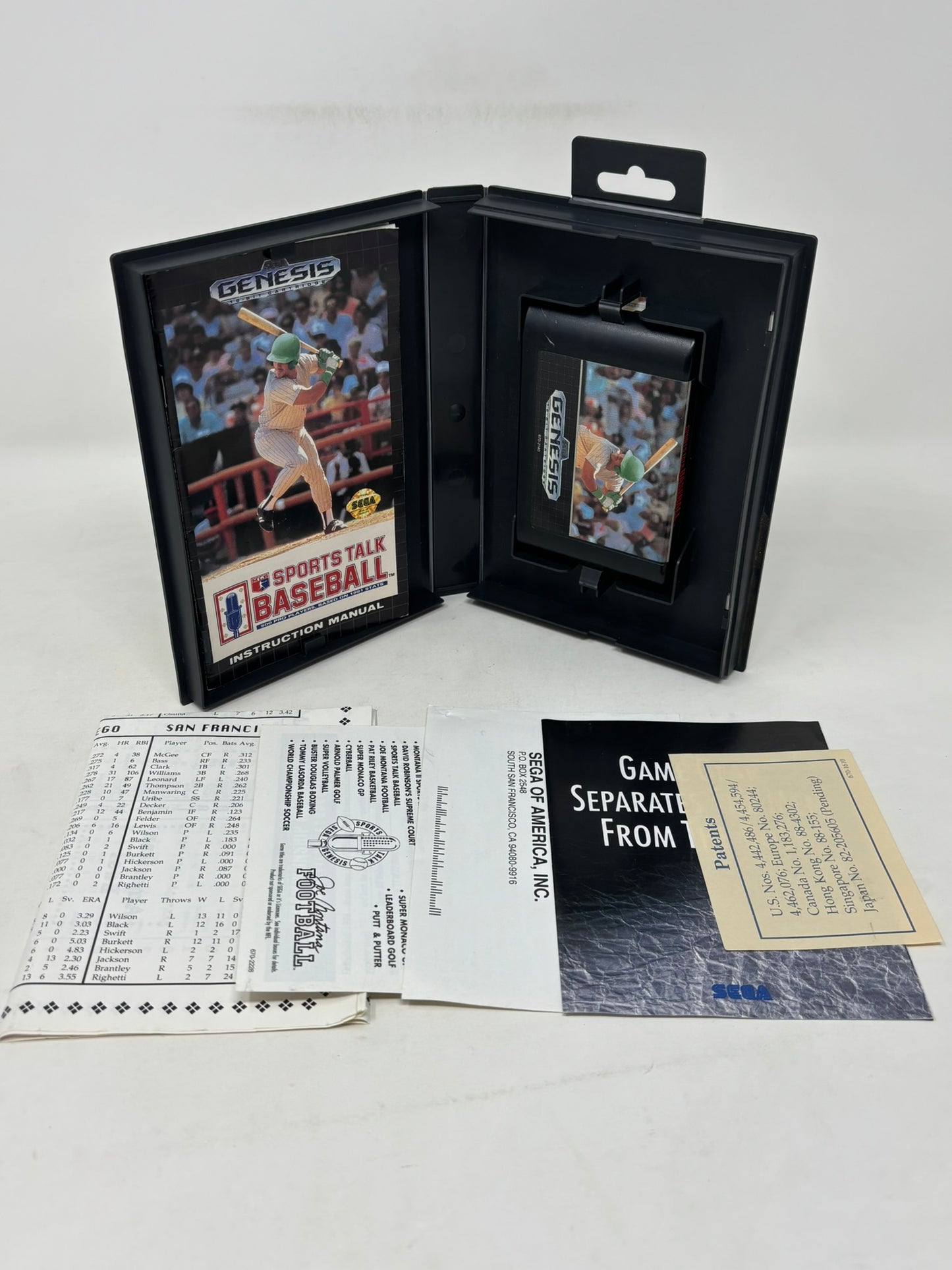 Sega Genesis - Sports Talk Baseball - Complete