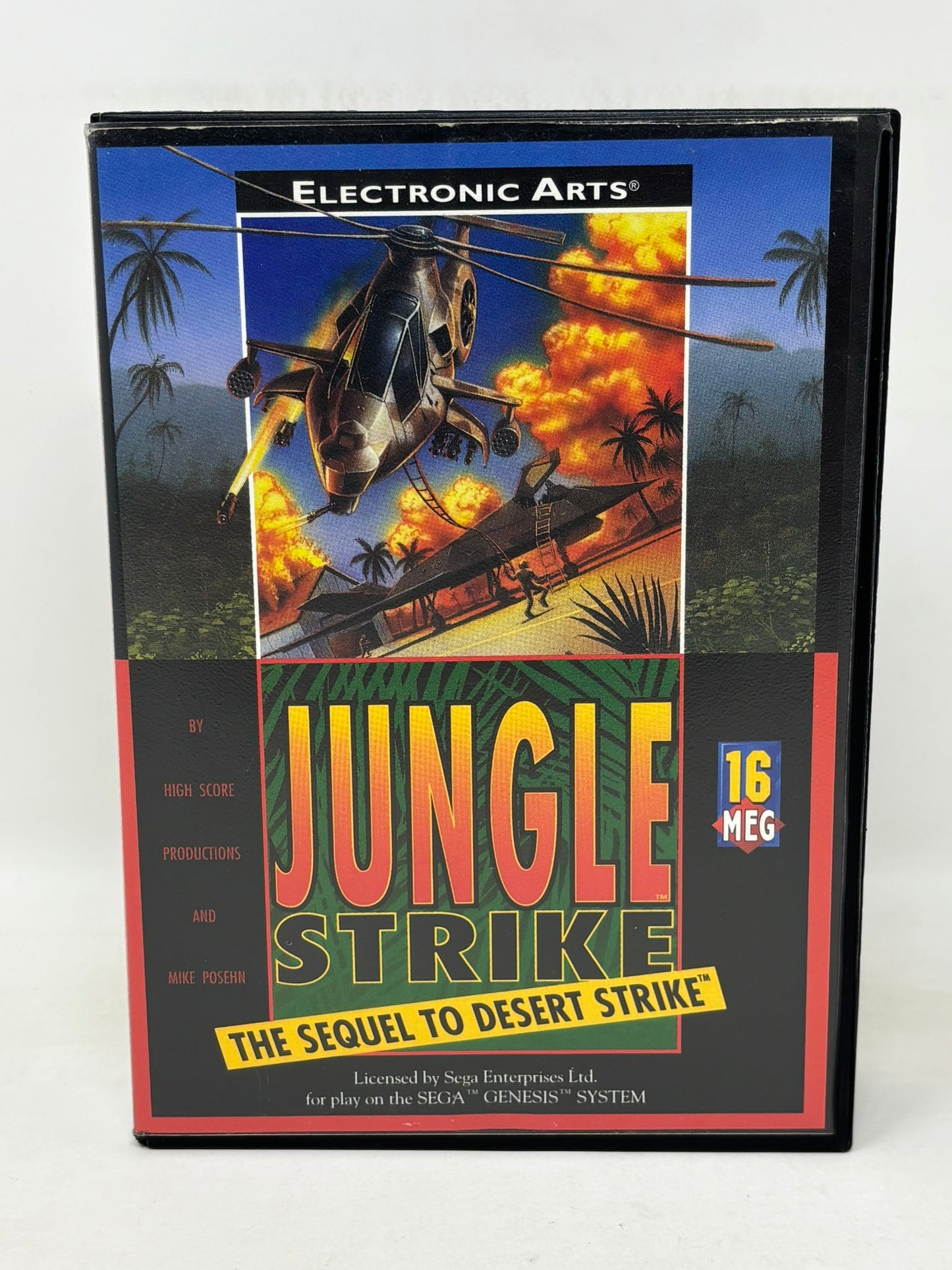 Sega Genesis - Jungle Strike - Complete