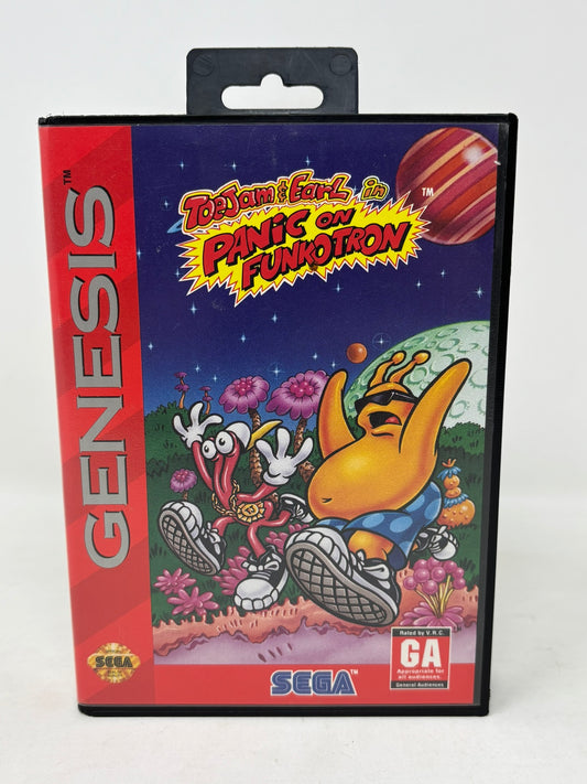 Sega Genesis - Toejam and Earl Panic on Funkotron - Complete