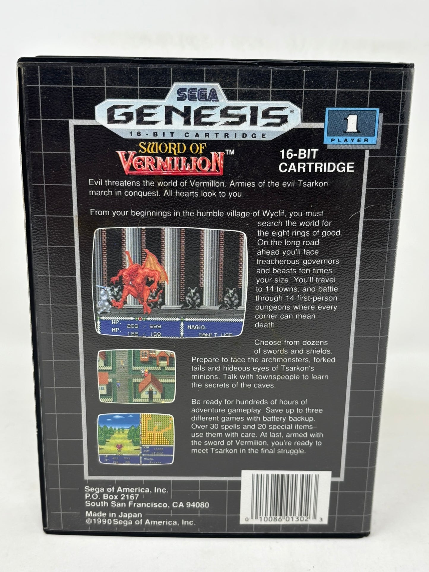 Sega Genesis - Sword of Vermilion - Complete