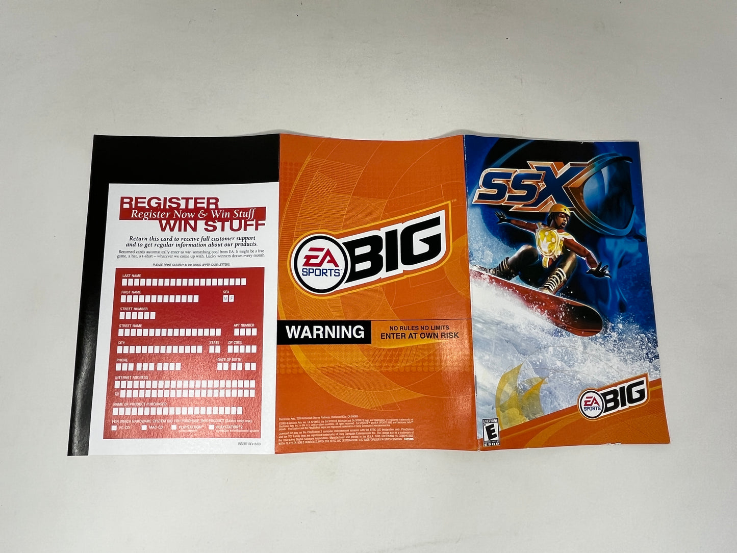 Sony PlayStation 2 - SSX - Complete