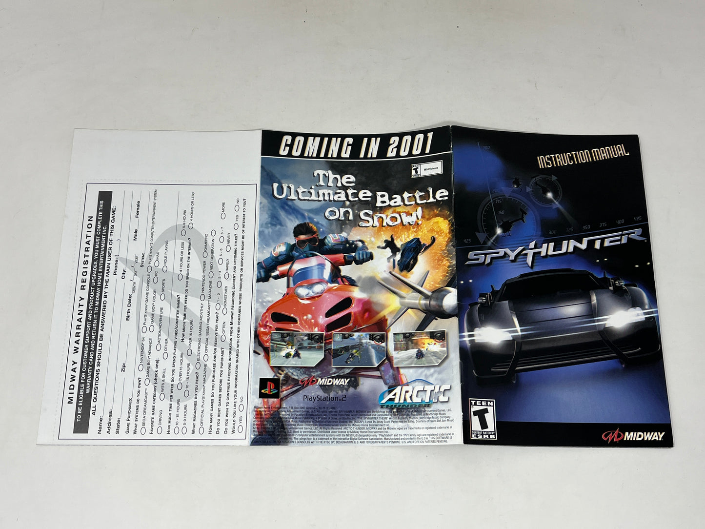 Sony PlayStation 2 - Spy Hunter - Complete
