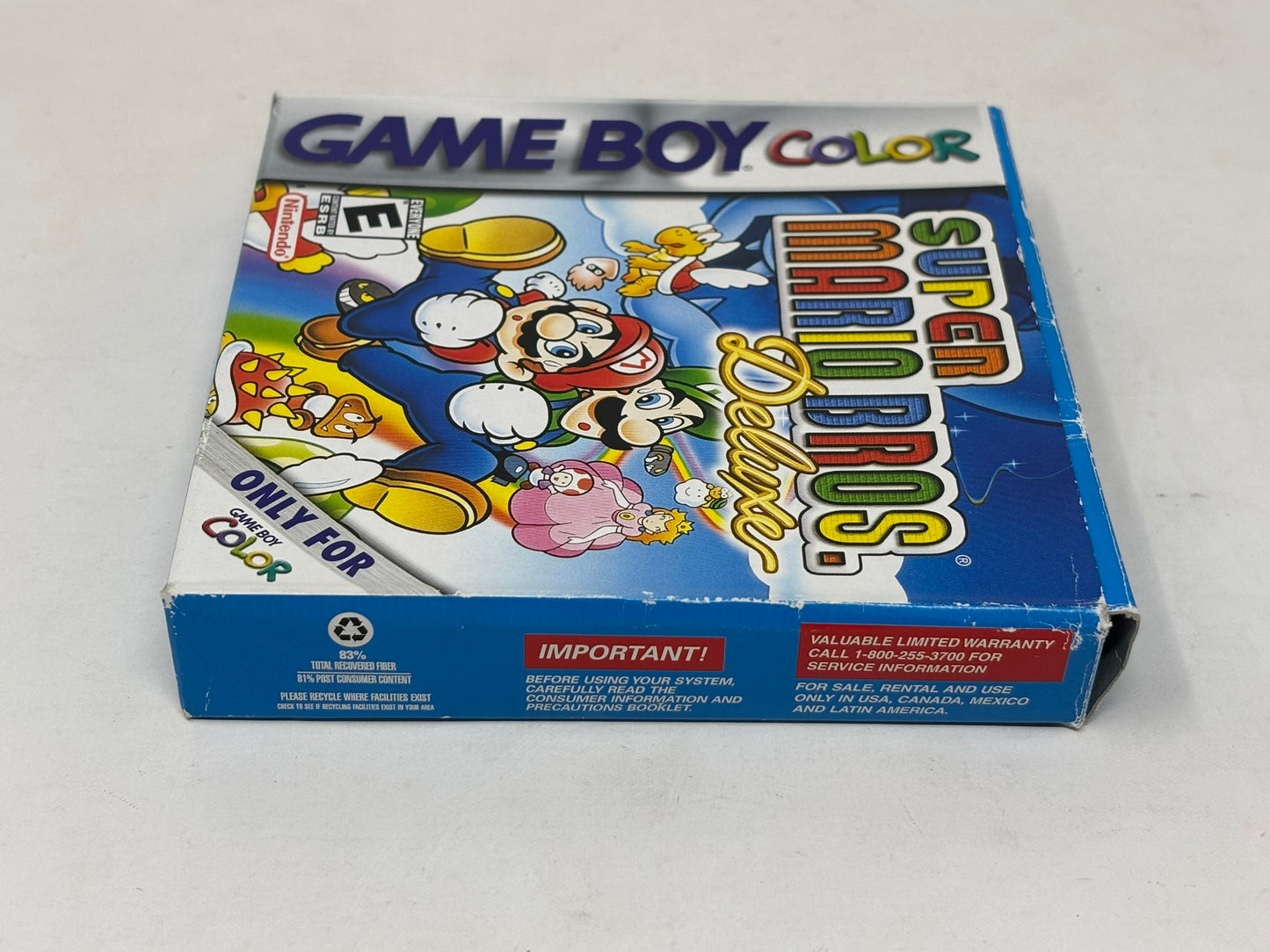 Nintendo Game Boy Color - Super Mario Bros Deluxe - Complete
