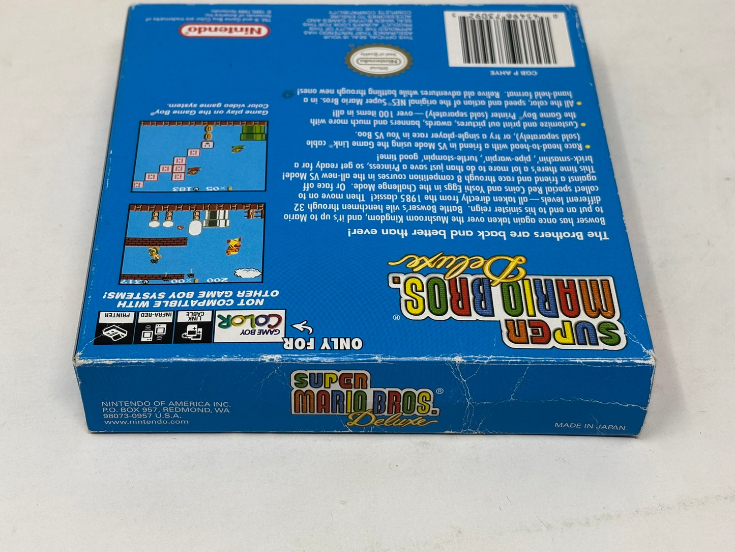 Nintendo Game Boy Color - Super Mario Bros Deluxe - Complete