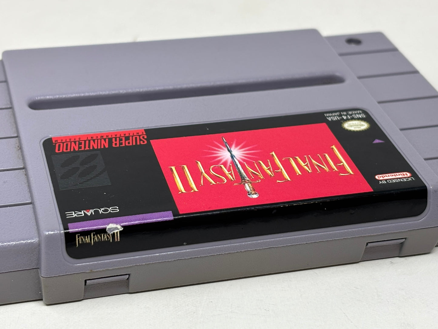 SNES Super Nintendo - Final Fantasy II 2
