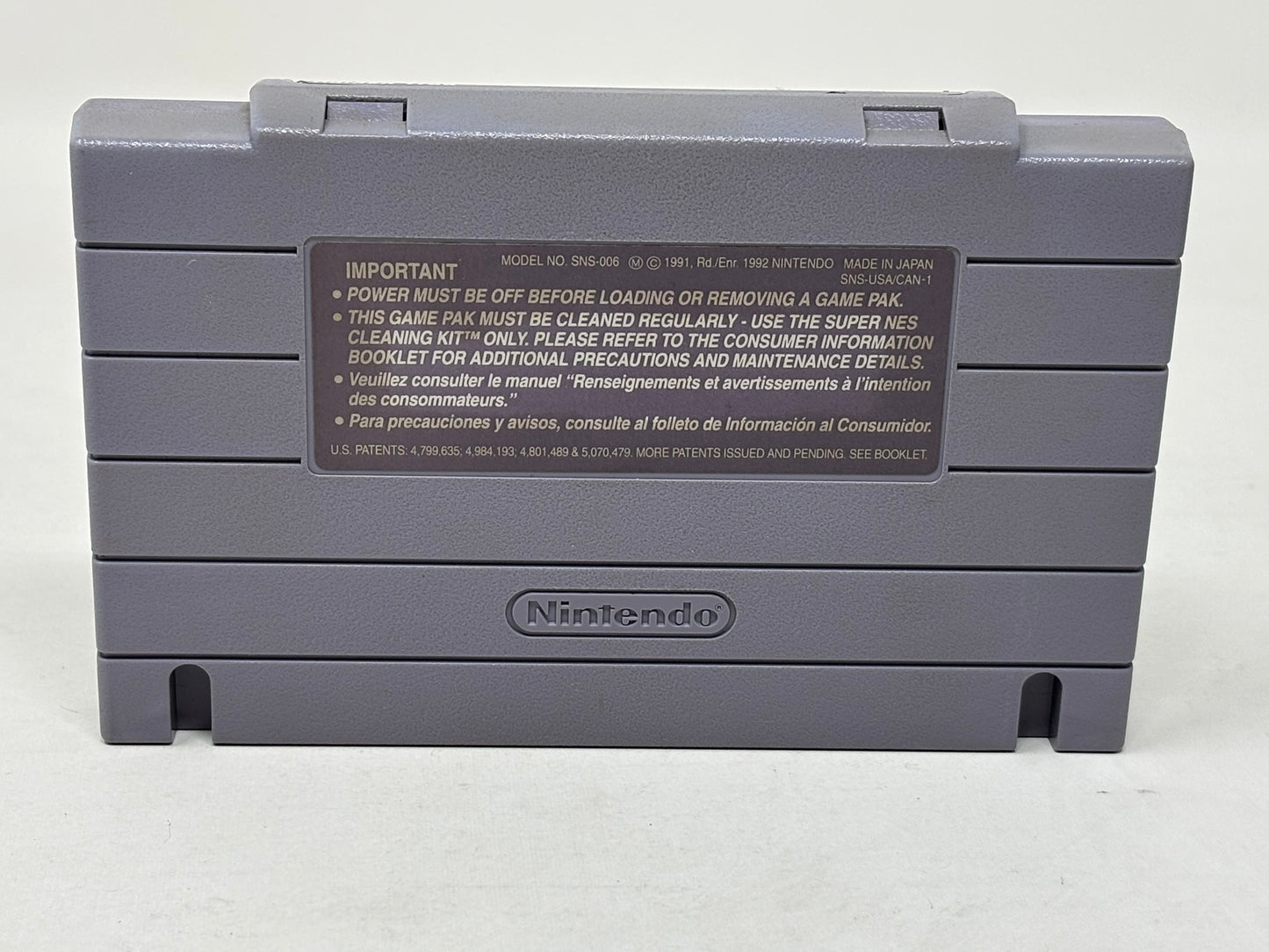 SNES Super Nintendo - Raiden Trad