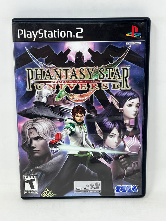 Sony PlayStation 2 - Phantasy Star Universe - Complete