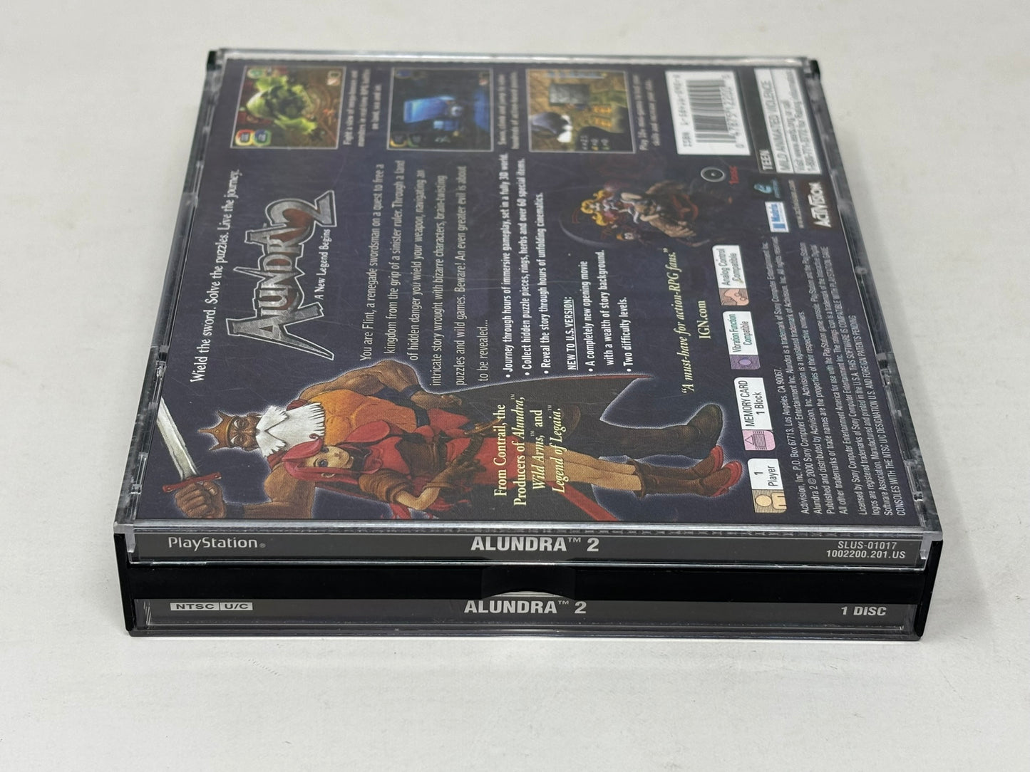 Sony PlayStation - Alundra 2 - Complete