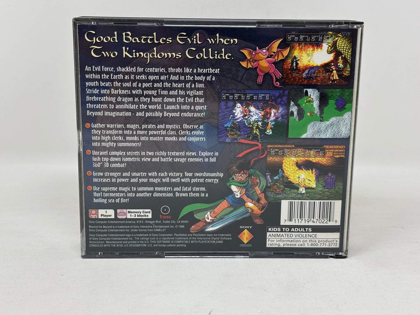 Sony PlayStation - Beyond the Beyond - Complete