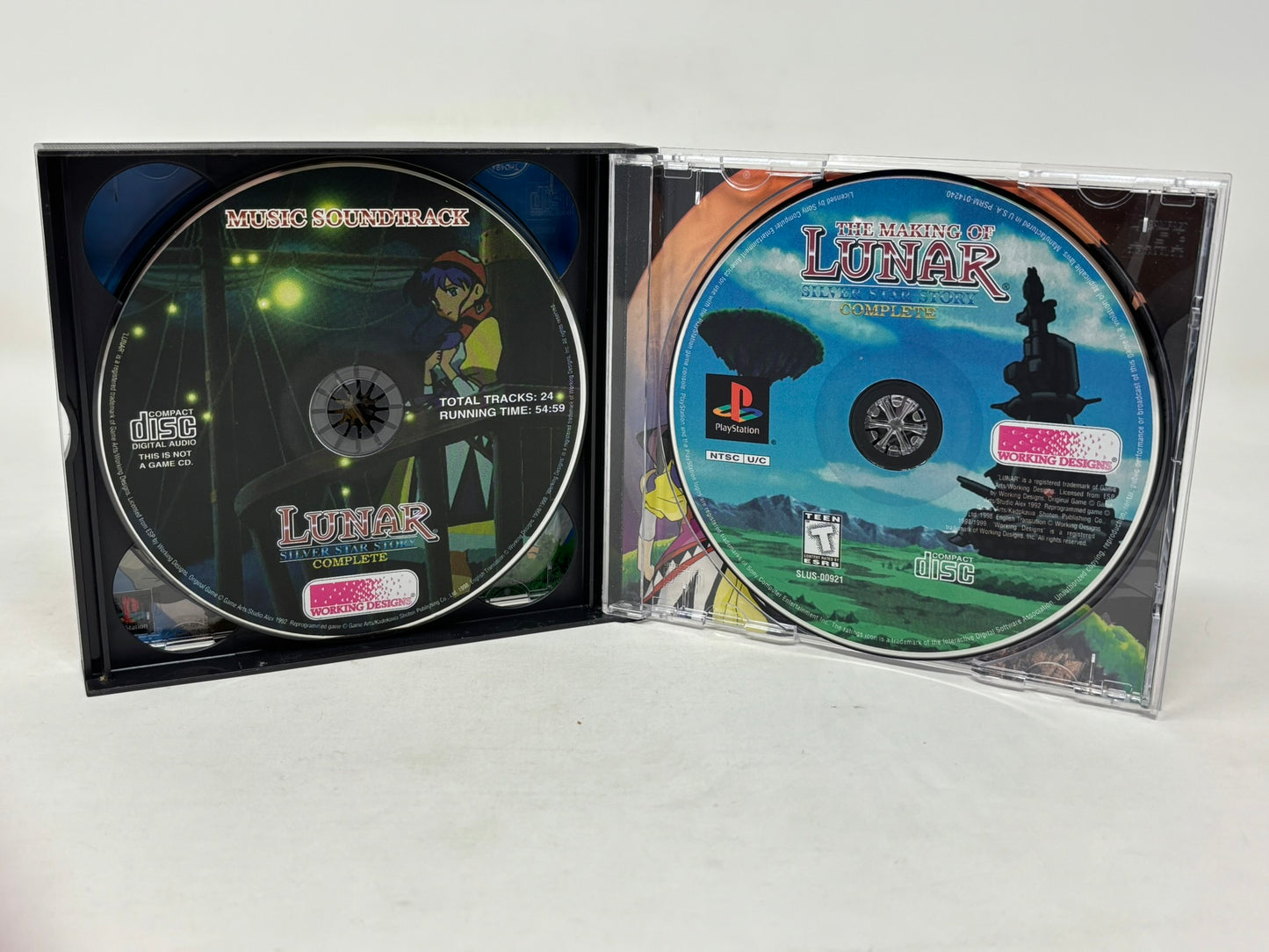 Sony PlayStation - Lunar Silver Star Story Complete