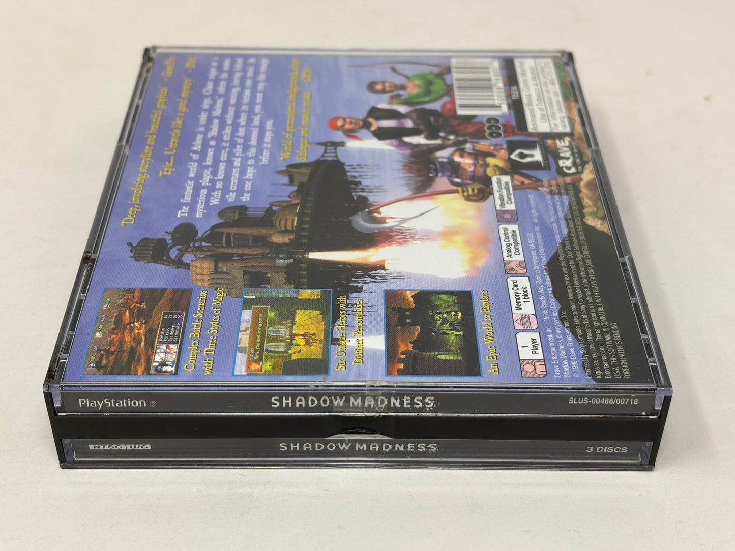 Sony PlayStation - Shadow Madness - Complete