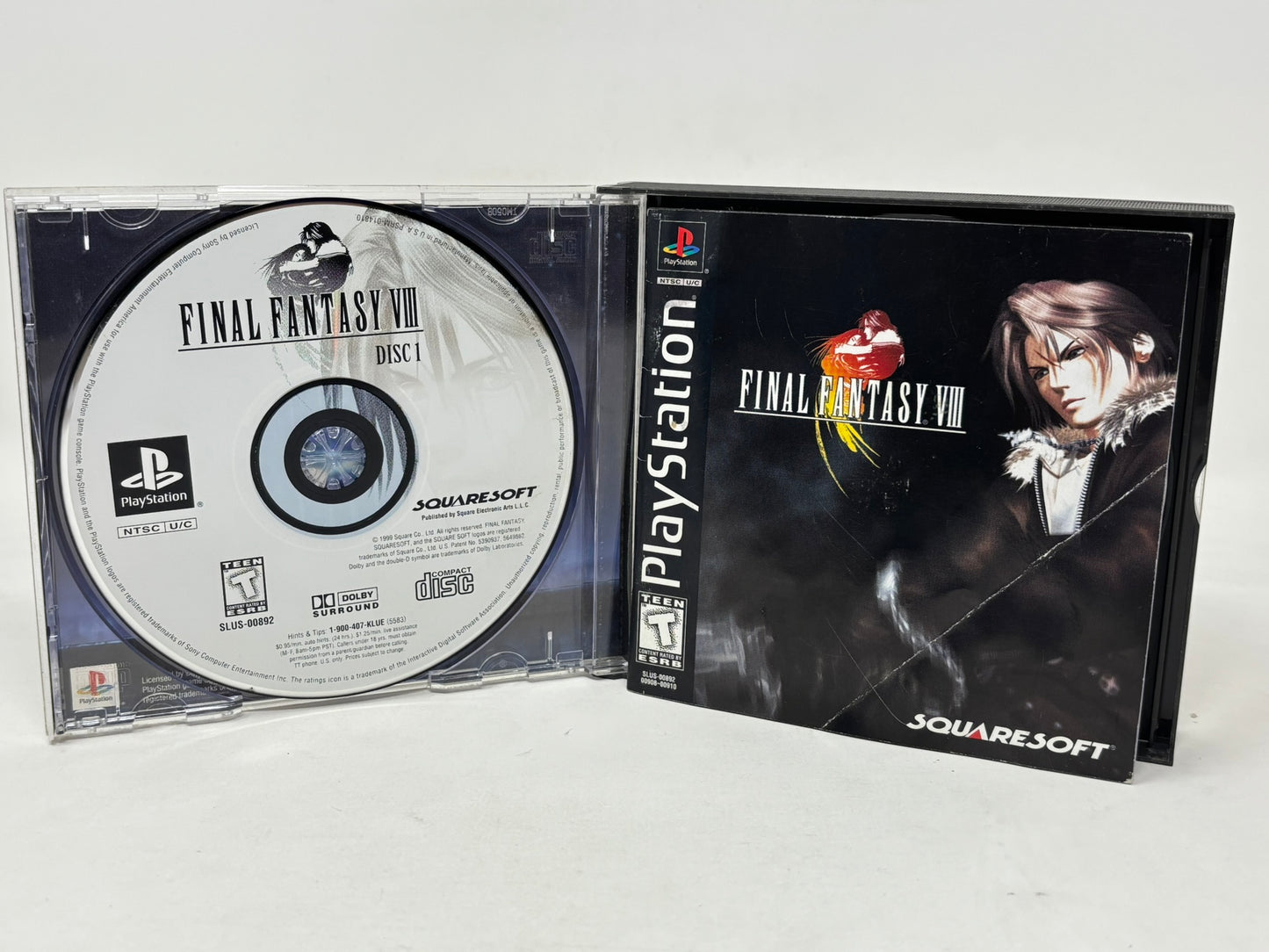 Sony PlayStation - Final Fantasy VIII 8 - Complete
