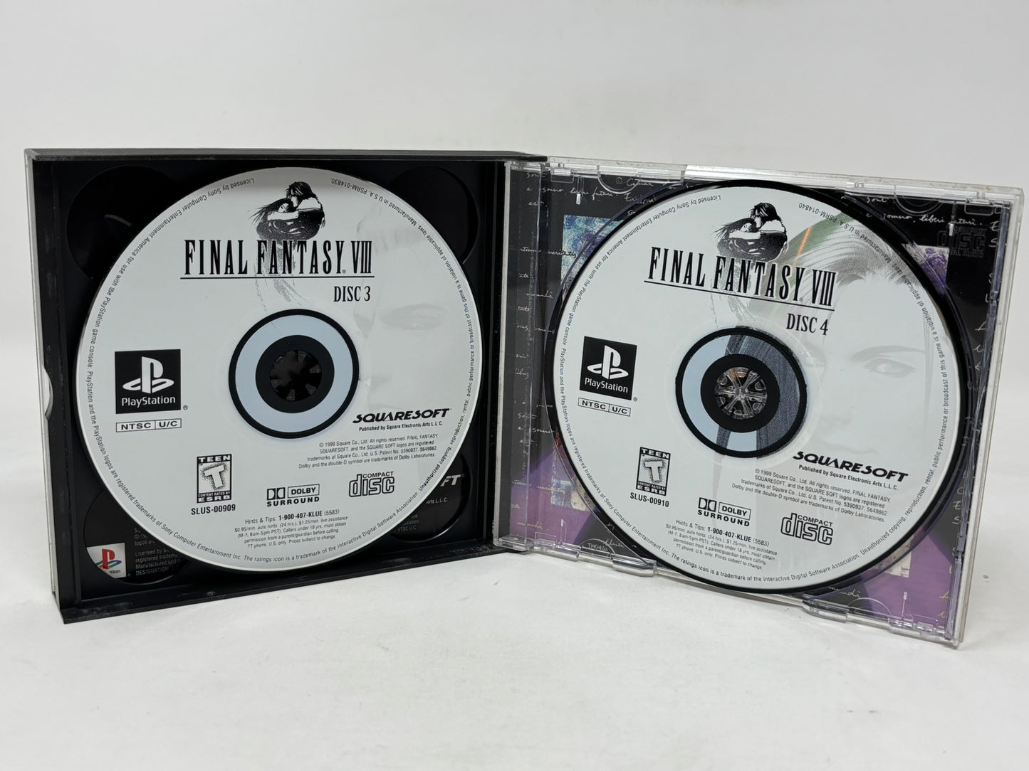Sony PlayStation - Final Fantasy VIII 8 - Complete