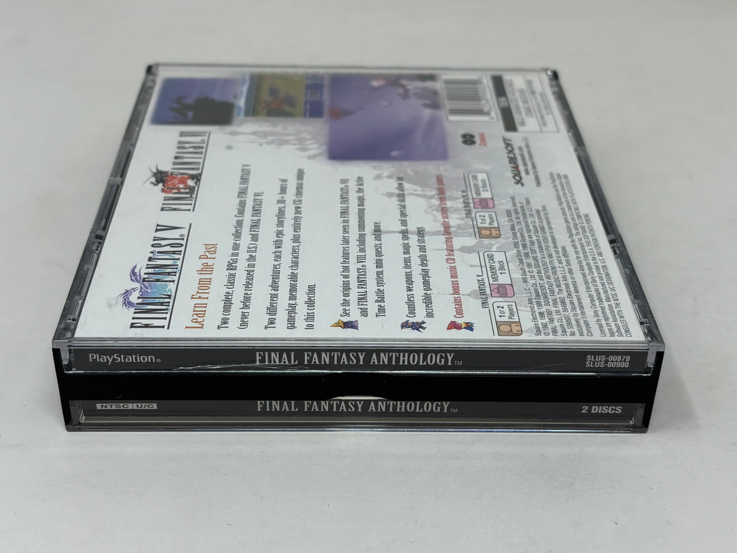 Sony PlayStation - Final Fantasy Anthology (Black Label) - Complete