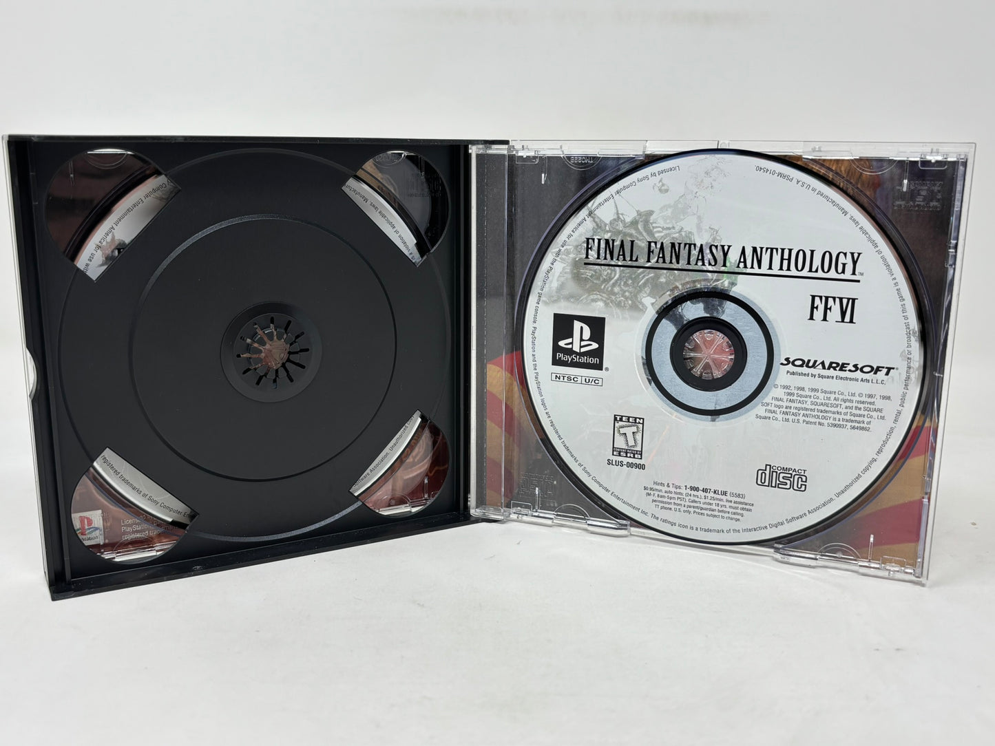 Sony PlayStation - Final Fantasy Anthology (Black Label) - Complete
