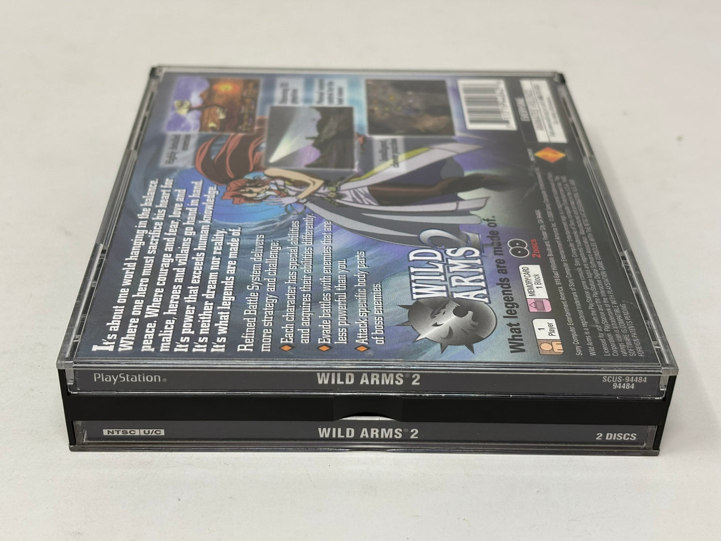 Sony PlayStation - Wild Arms 2 - Complete