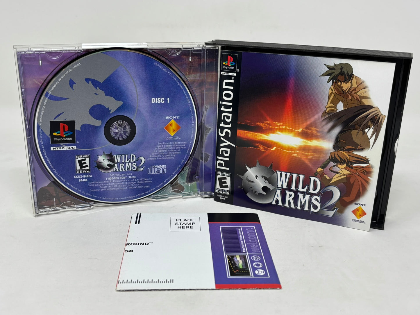 Sony PlayStation - Wild Arms 2 - Complete