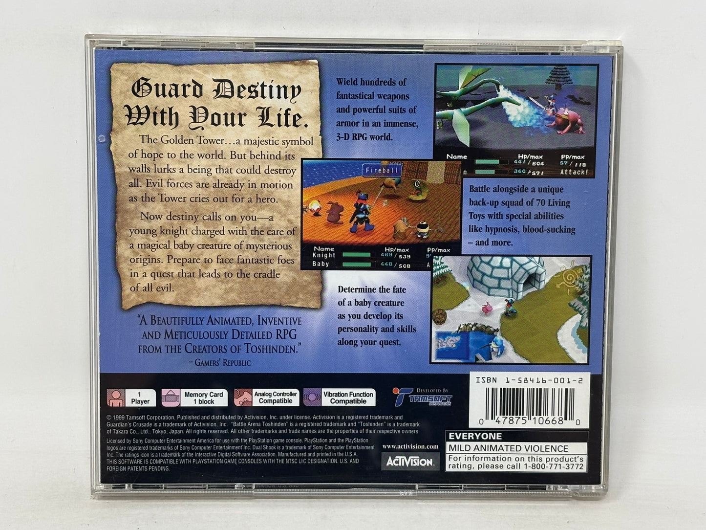 Sony PlayStation - Guardians Crusade - Complete