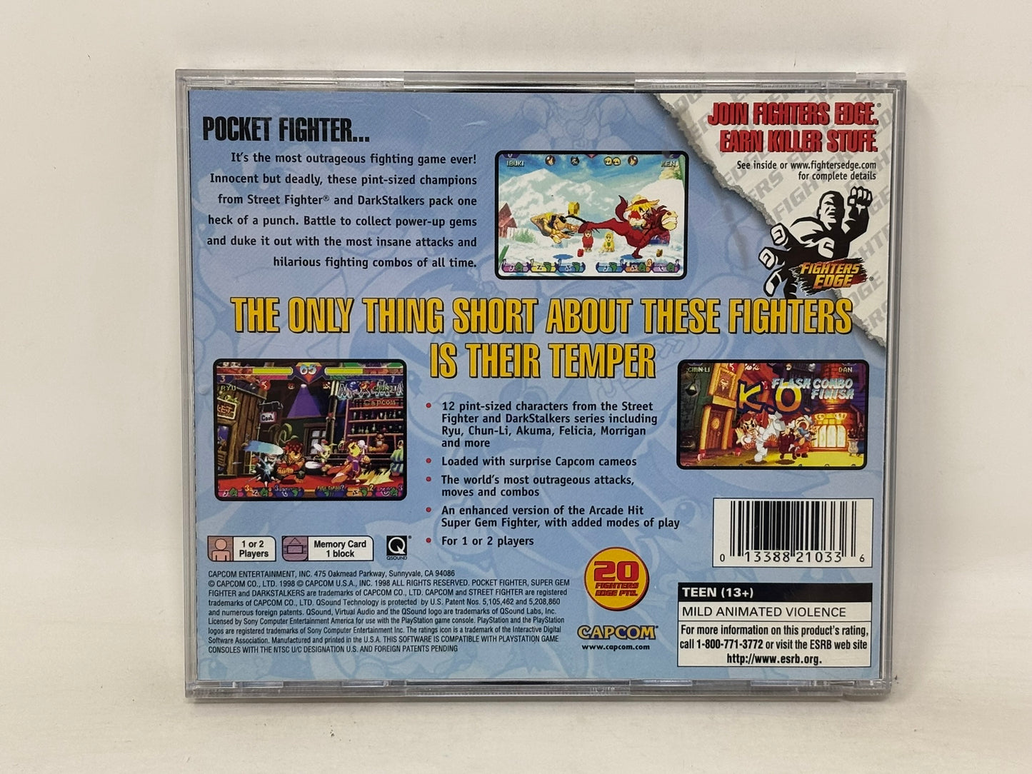 Sony PlayStation - Pocket Fighter - Complete