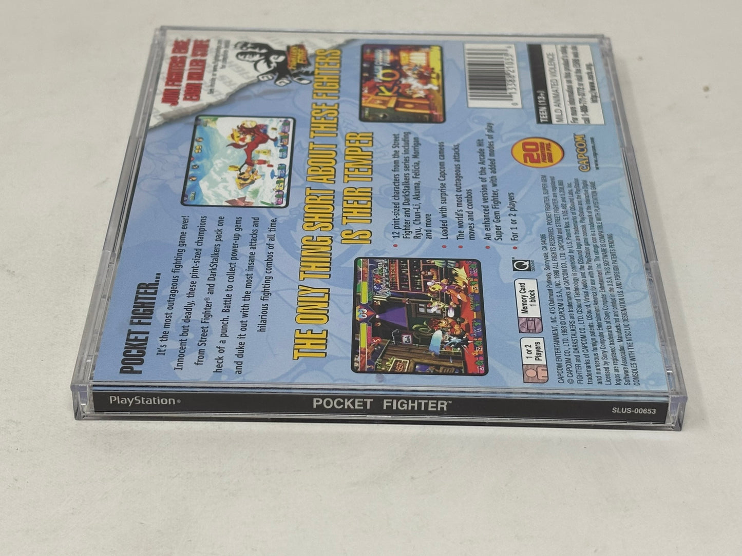 Sony PlayStation - Pocket Fighter - Complete