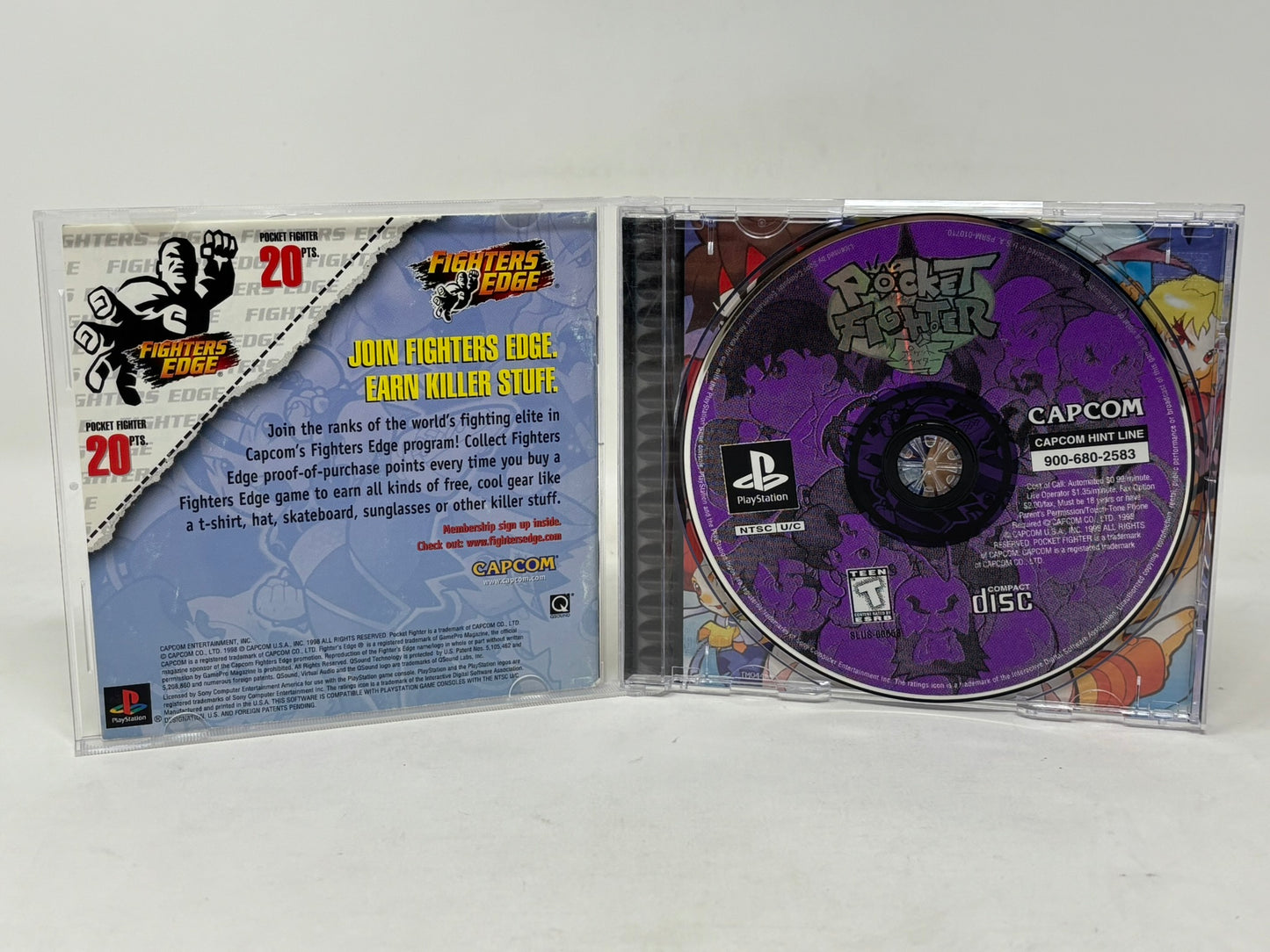 Sony PlayStation - Pocket Fighter - Complete