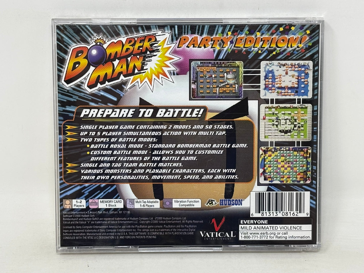 Sony PlayStation - Bomberman Party Edition - Complete