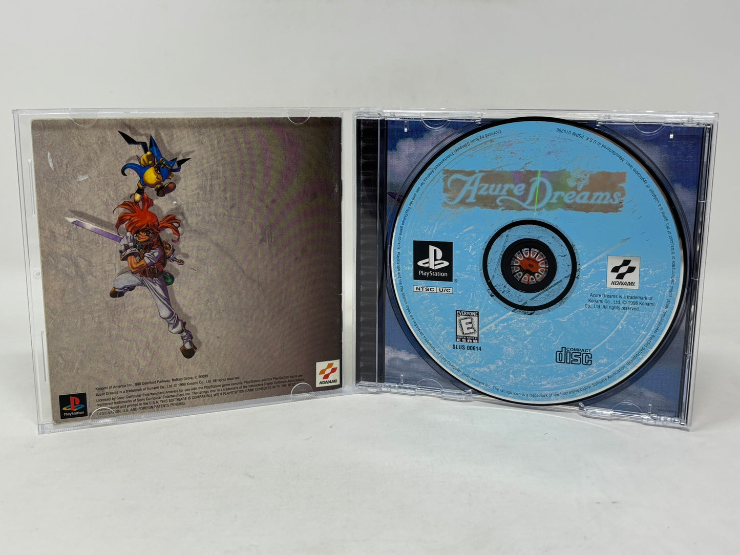 Sony PlayStation - Azure Dreams - Complete