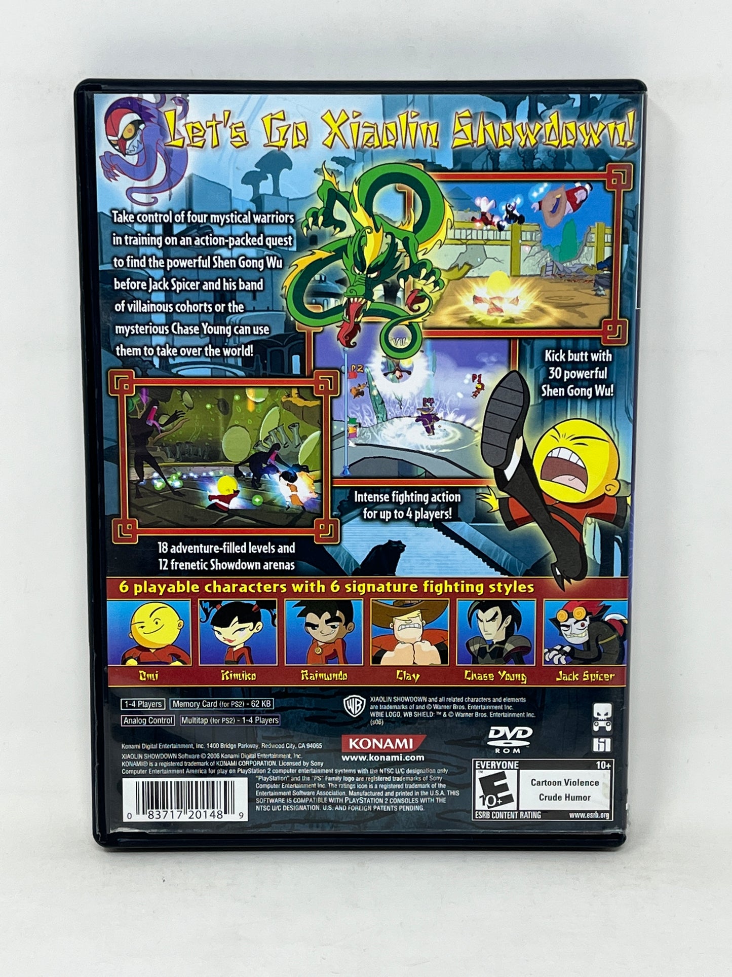 Sony PlayStation 2 - Xiaolin Showdown - Complete