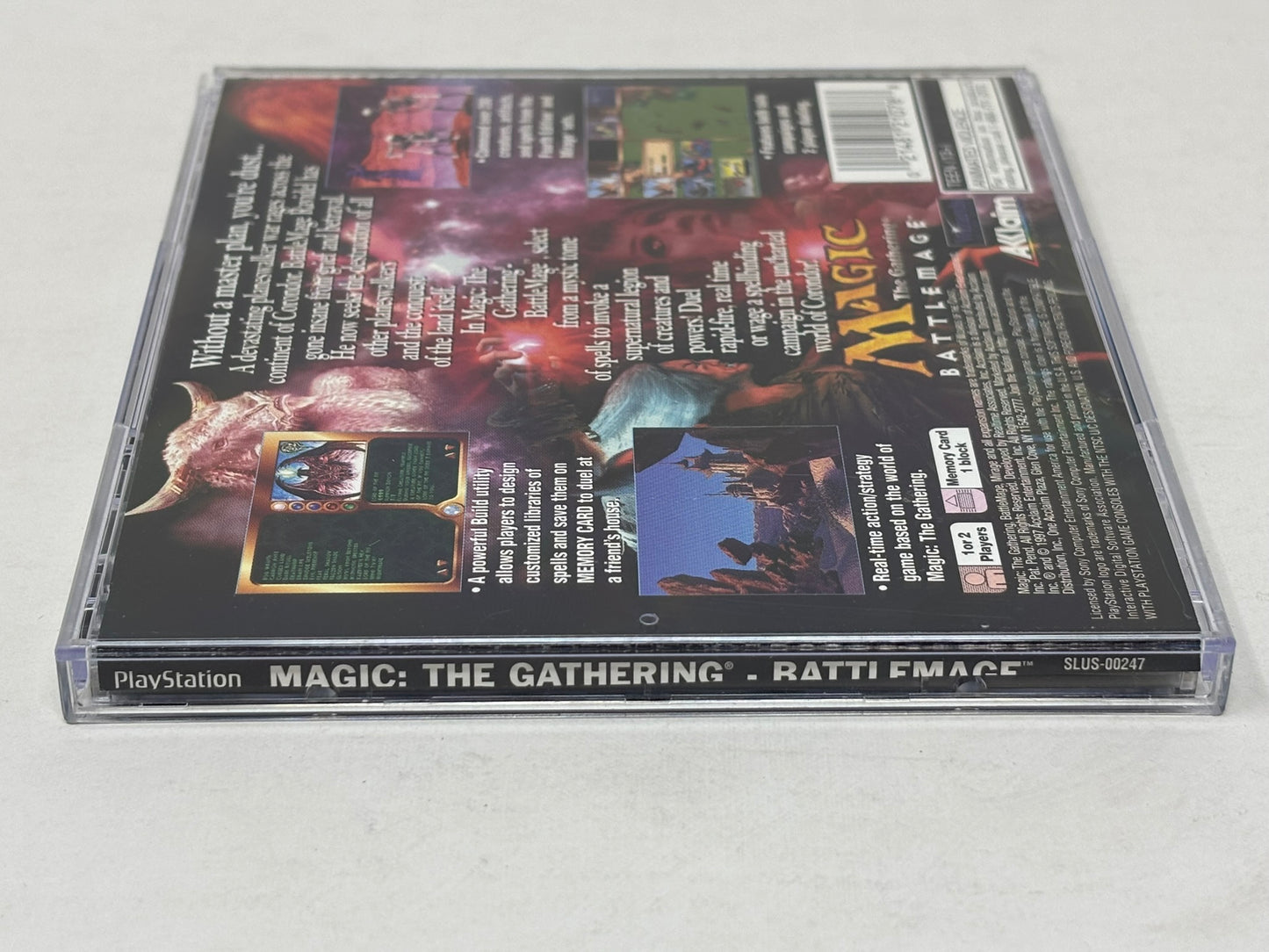 Sony PlayStation - Magic the Gathering Battlemage - Complete