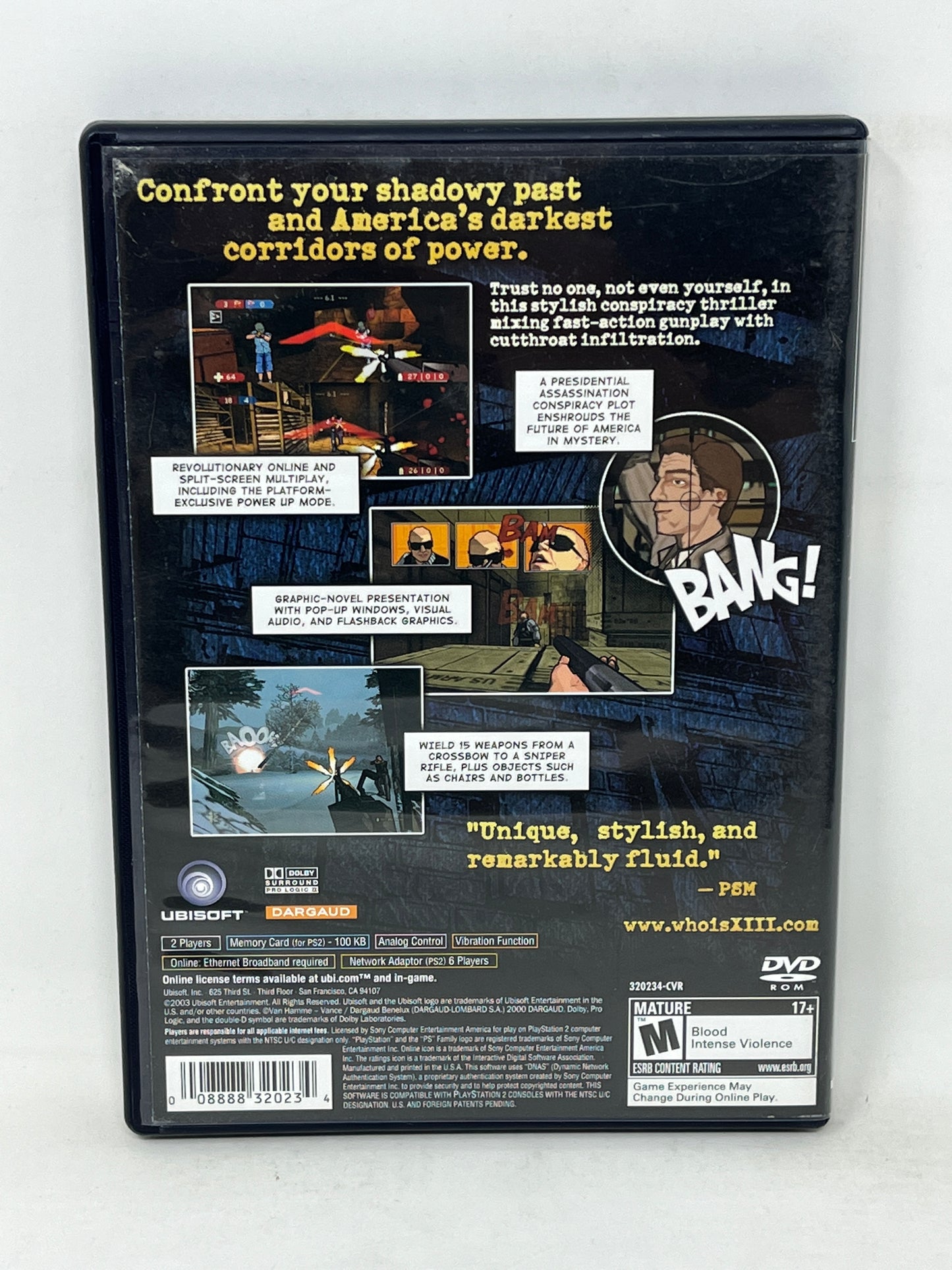 Sony PlayStation 2 - XIII 13 - Complete
