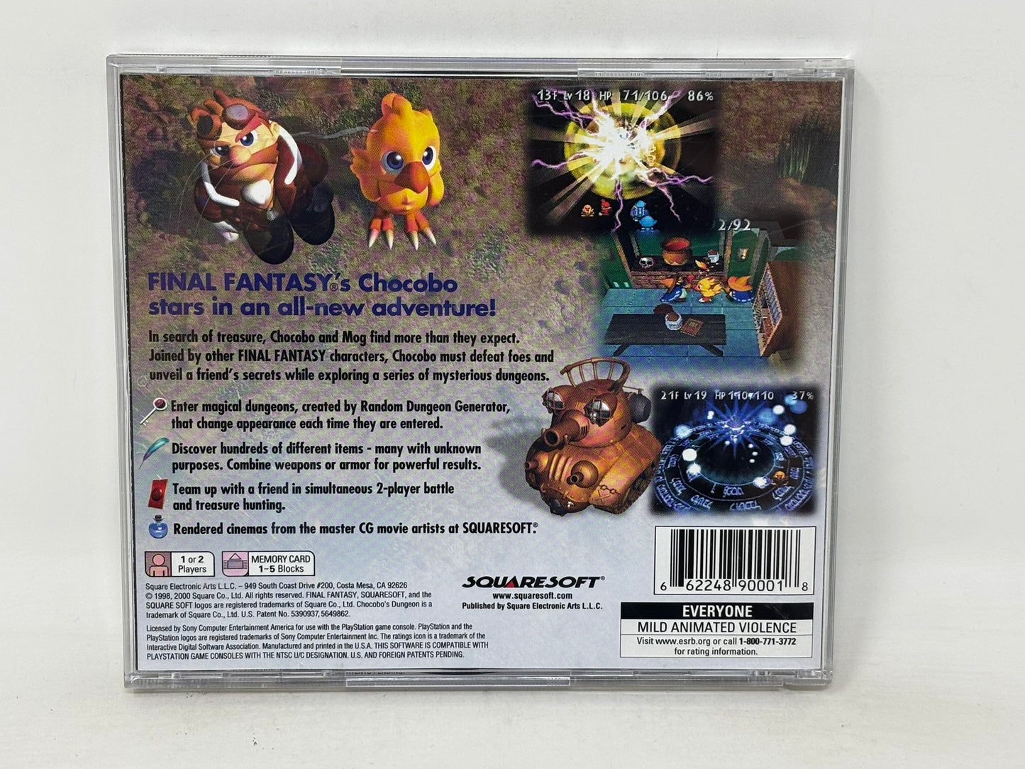 Sony PlayStation - Chocobo's Dungeon 2 - Complete