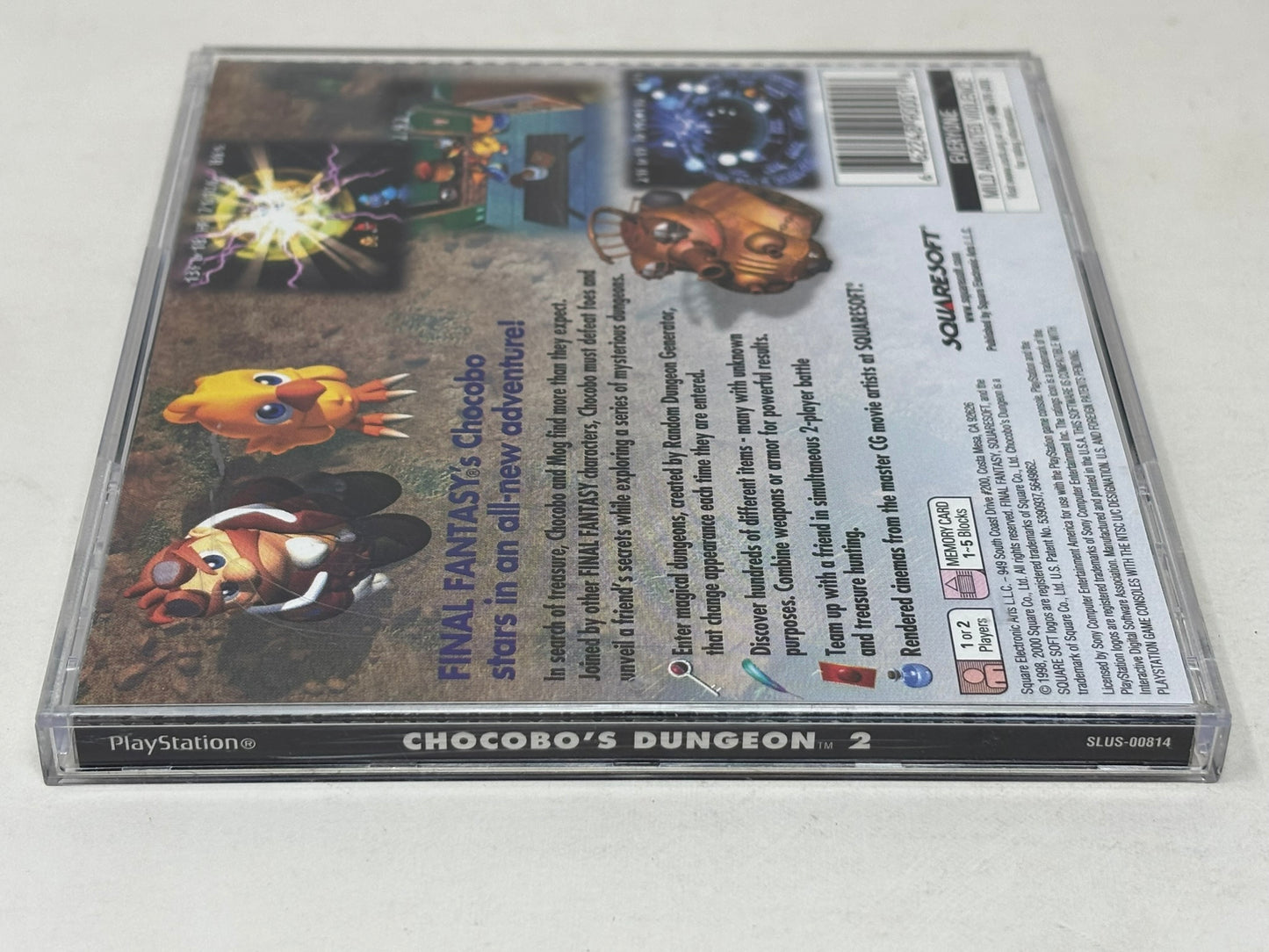 Sony PlayStation - Chocobo's Dungeon 2 - Complete