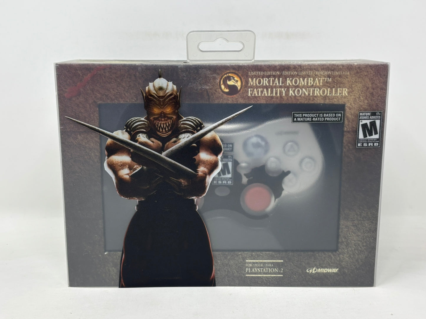 Sony PlayStation 2 - Mortal Kombat Fatality Controller - Complete