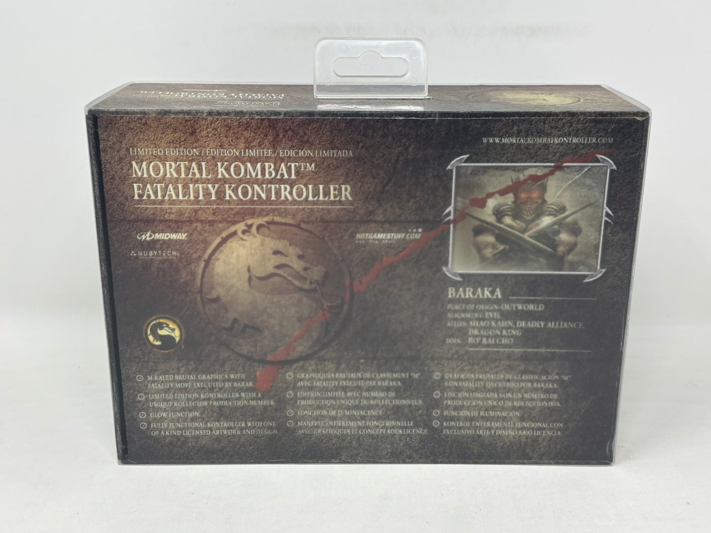 Sony PlayStation 2 - Mortal Kombat Fatality Controller - Complete
