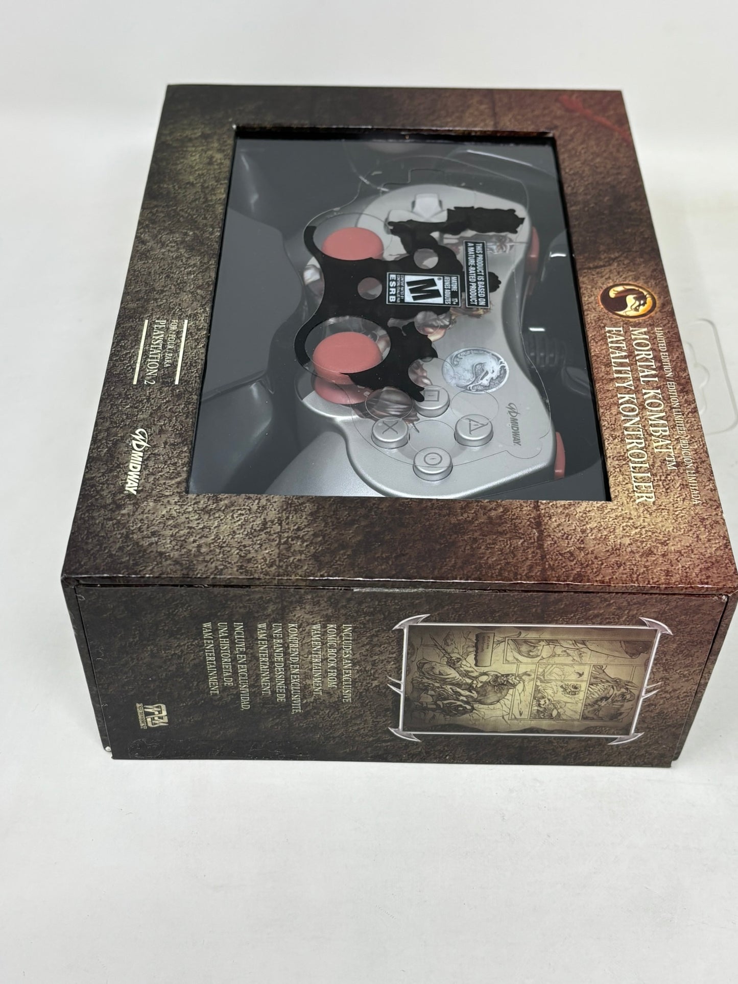 Sony PlayStation 2 - Mortal Kombat Fatality Controller - Complete