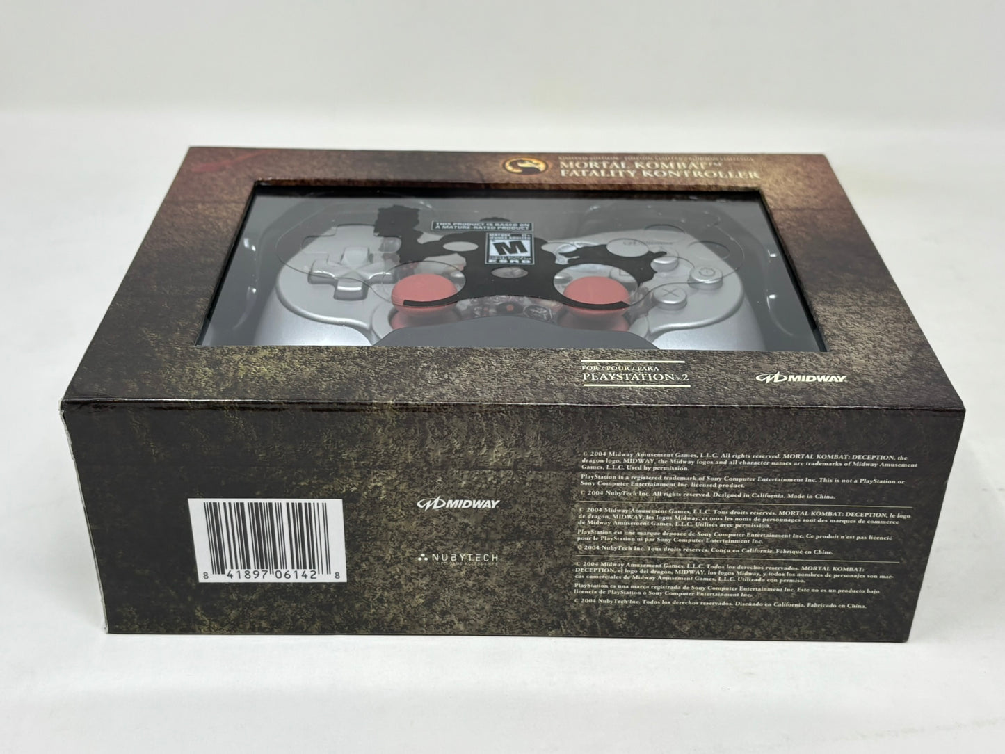 Sony PlayStation 2 - Mortal Kombat Fatality Controller - Complete