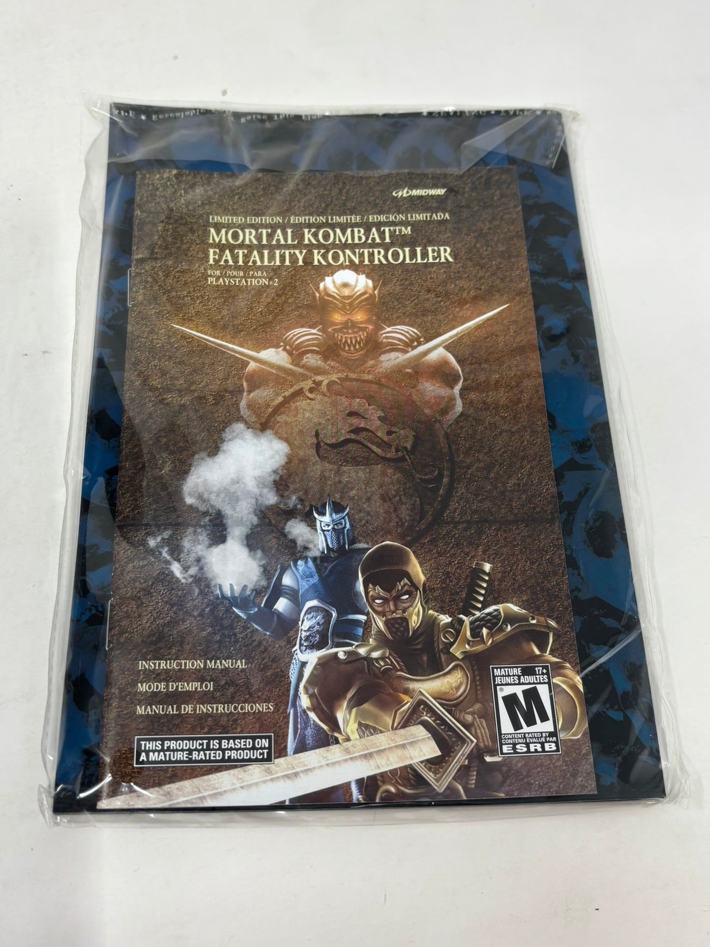 Sony PlayStation 2 - Mortal Kombat Fatality Controller - Complete