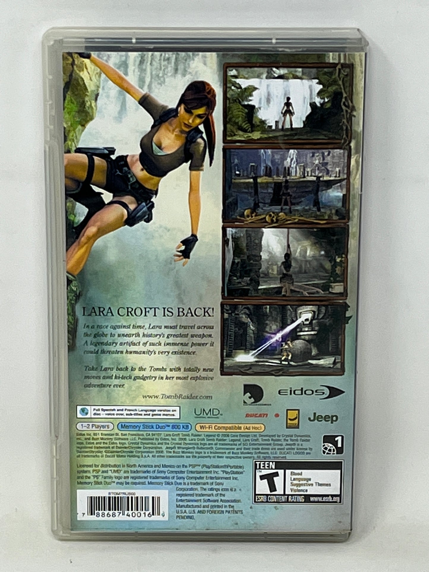 Sony PSP - Lara Croft Tomb Raider Legend - Complete