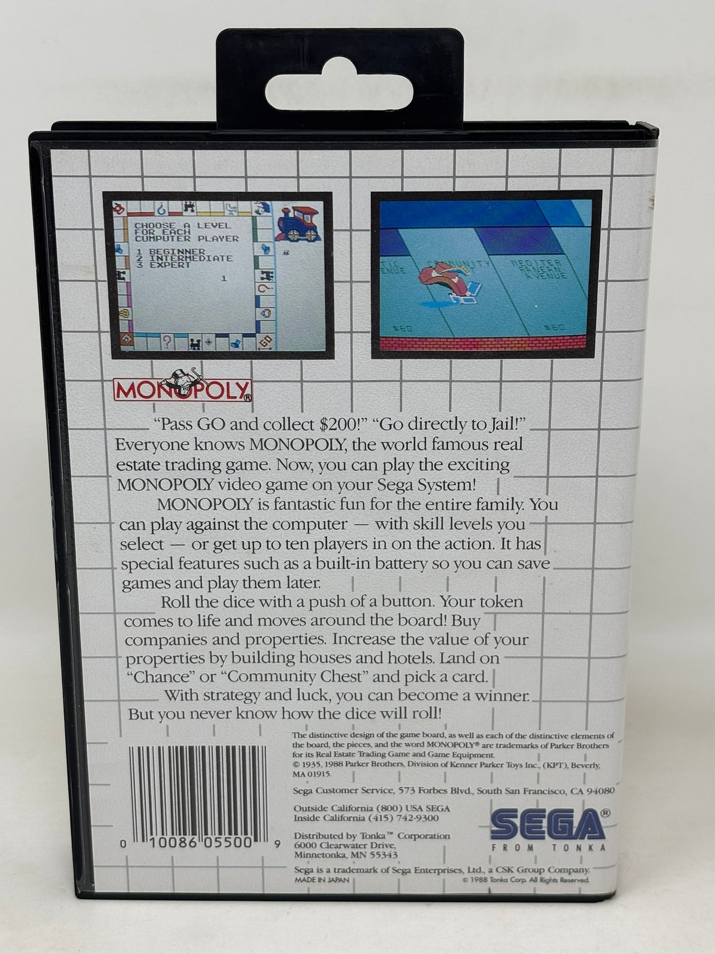 Sega Master System - Monopoly - Complete