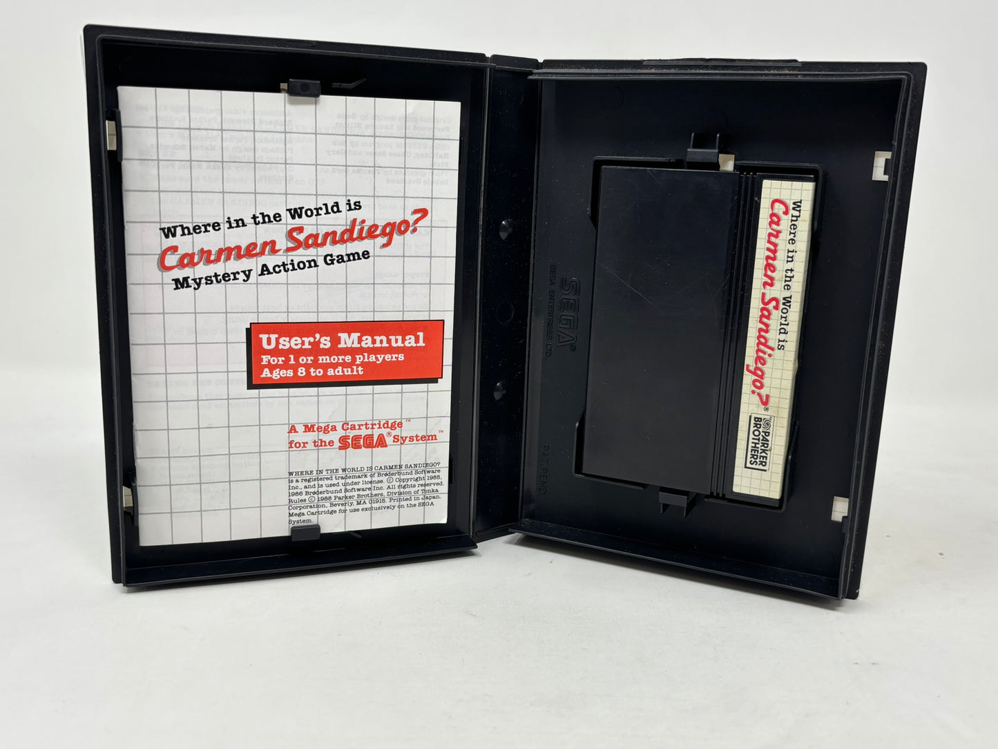 Sega Master System - Where in the World is Carmen Sandiego? - Complete