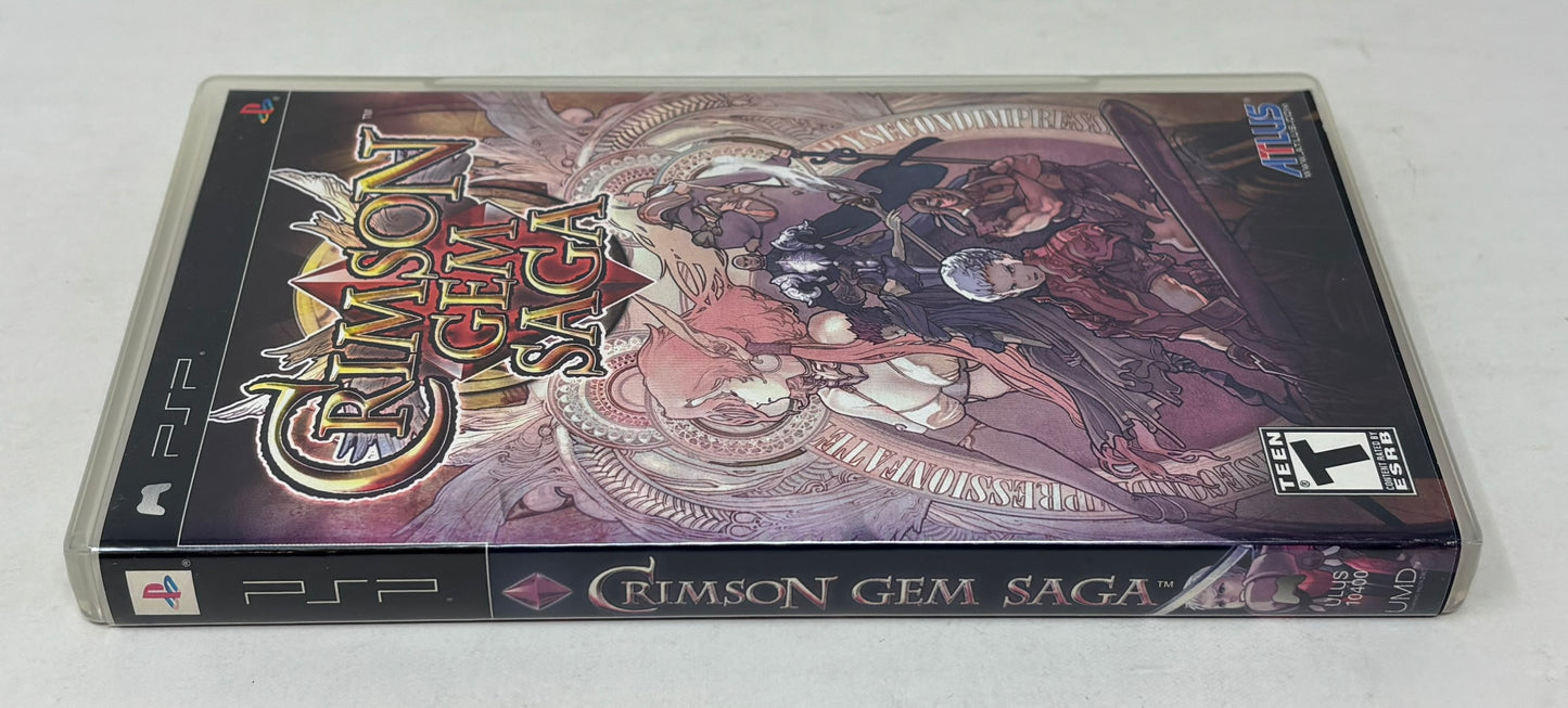 Sony PSP - Crimson Gem Saga - Complete
