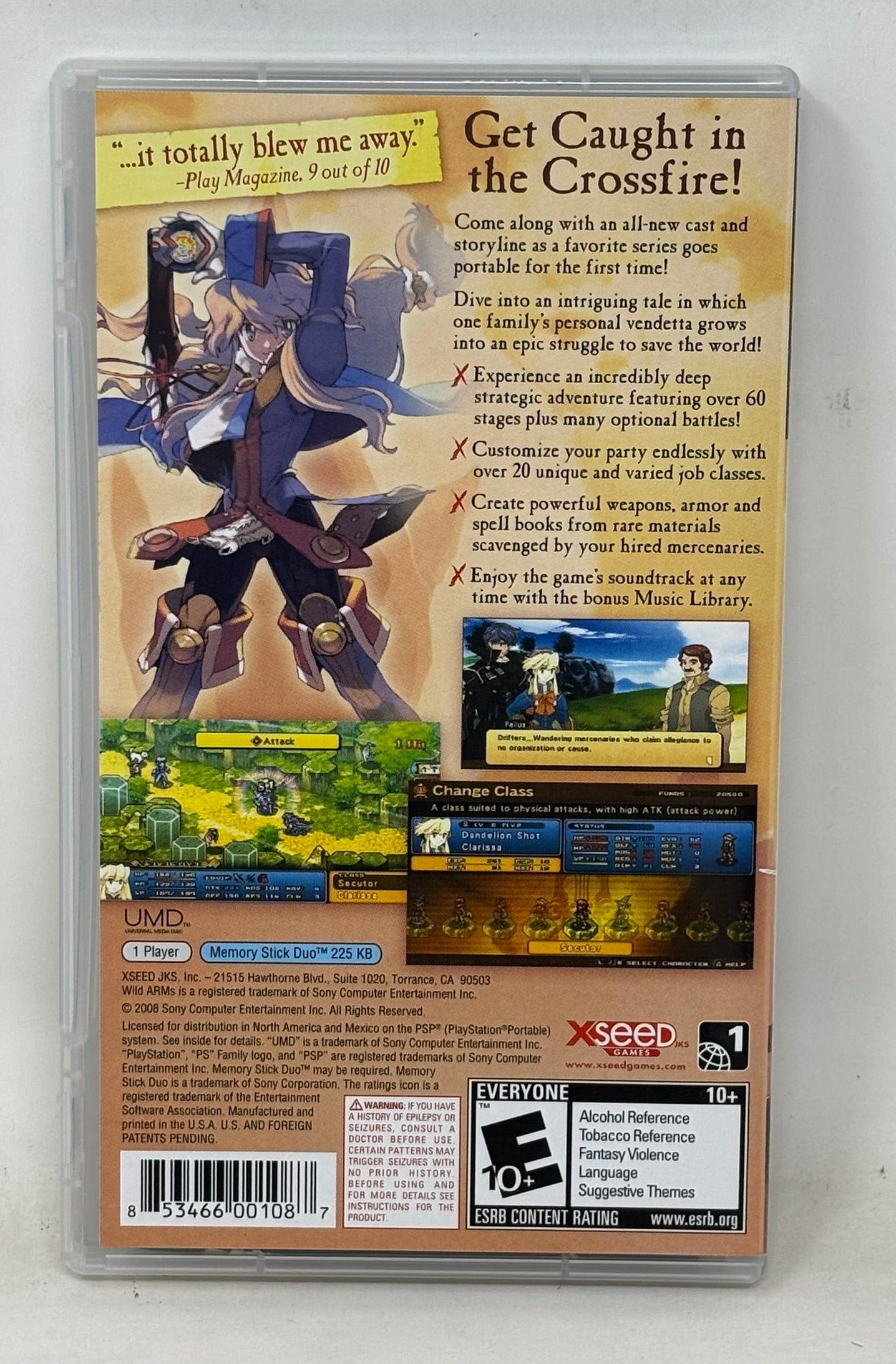 Sony PSP - Wild Arms XF - Complete