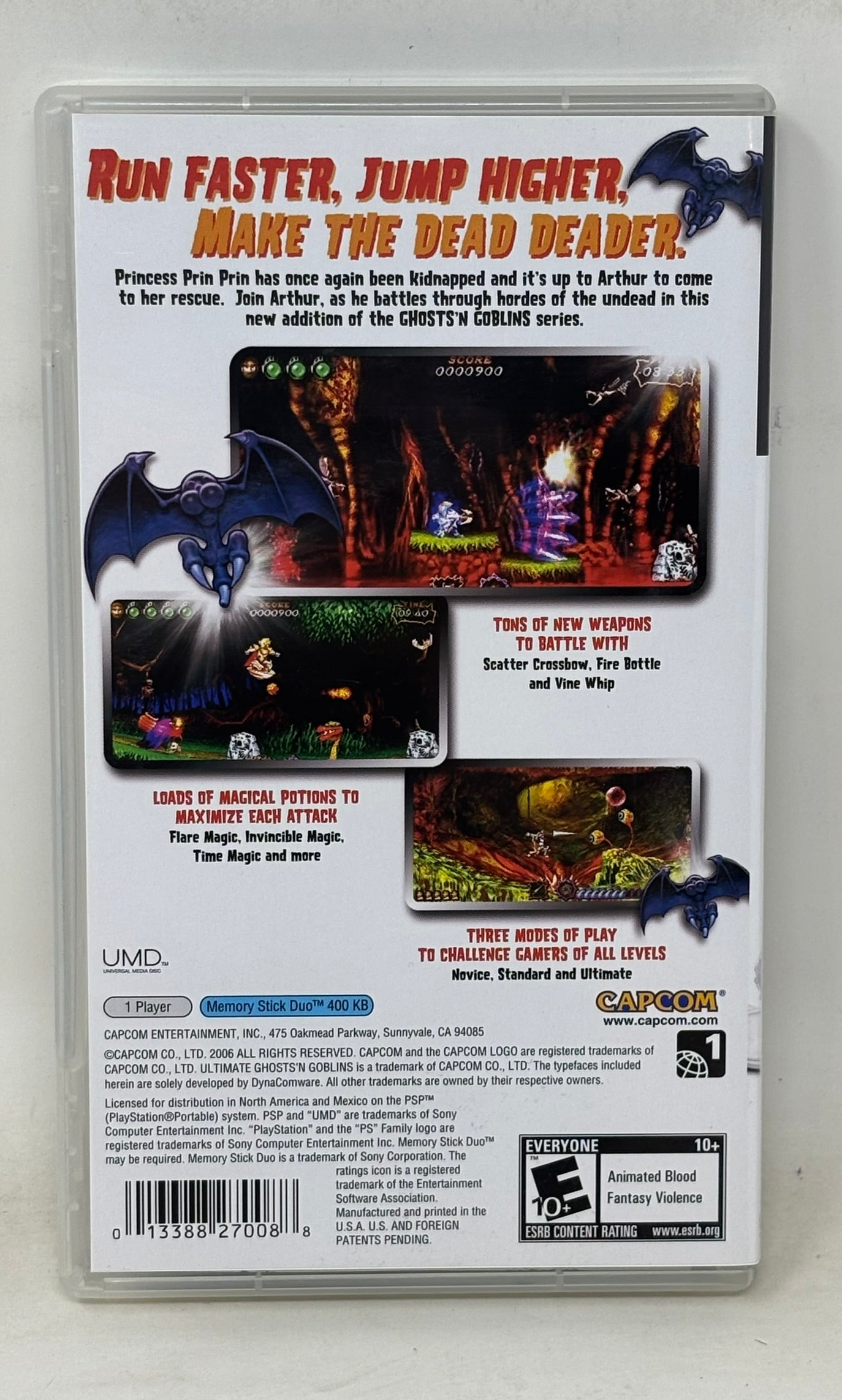 Sony PSP - Ultimate Ghosts 'n Goblins - Complete