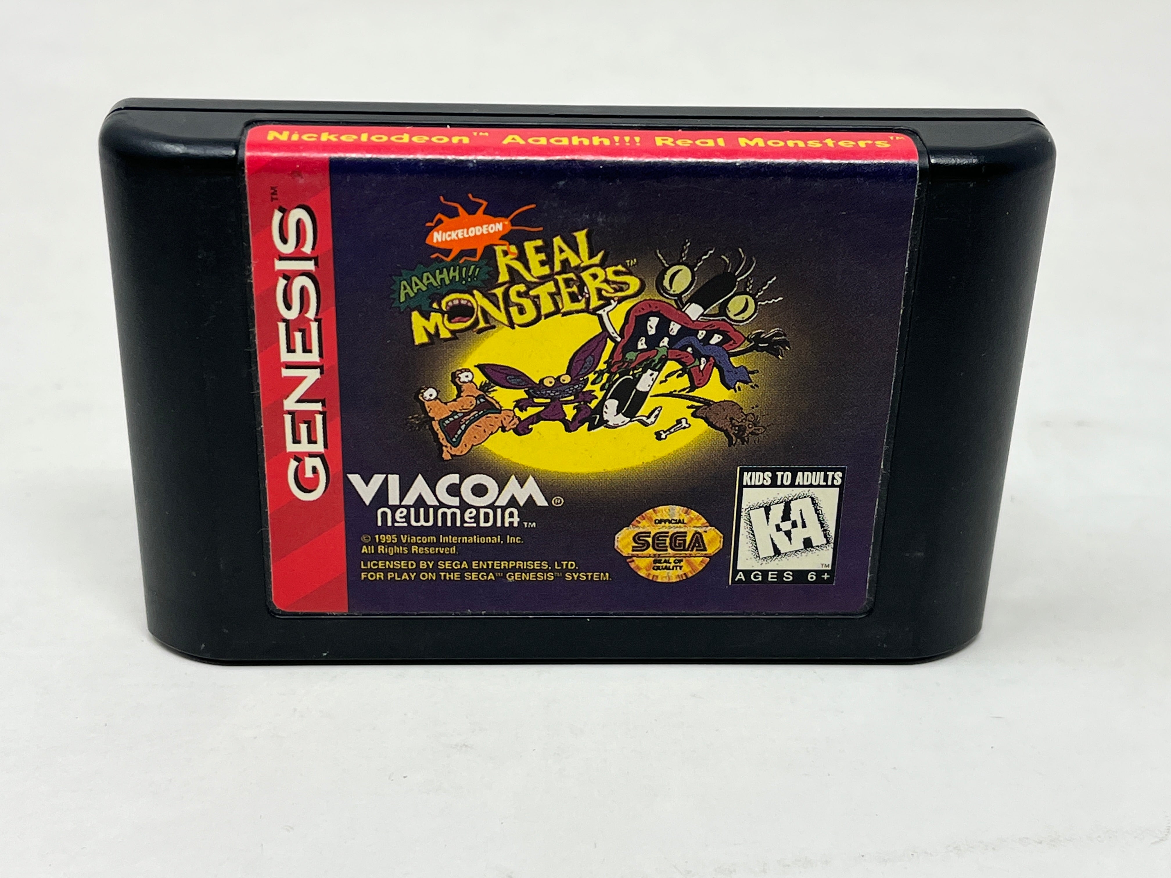aaahh real monsters genesis Sega Genesis