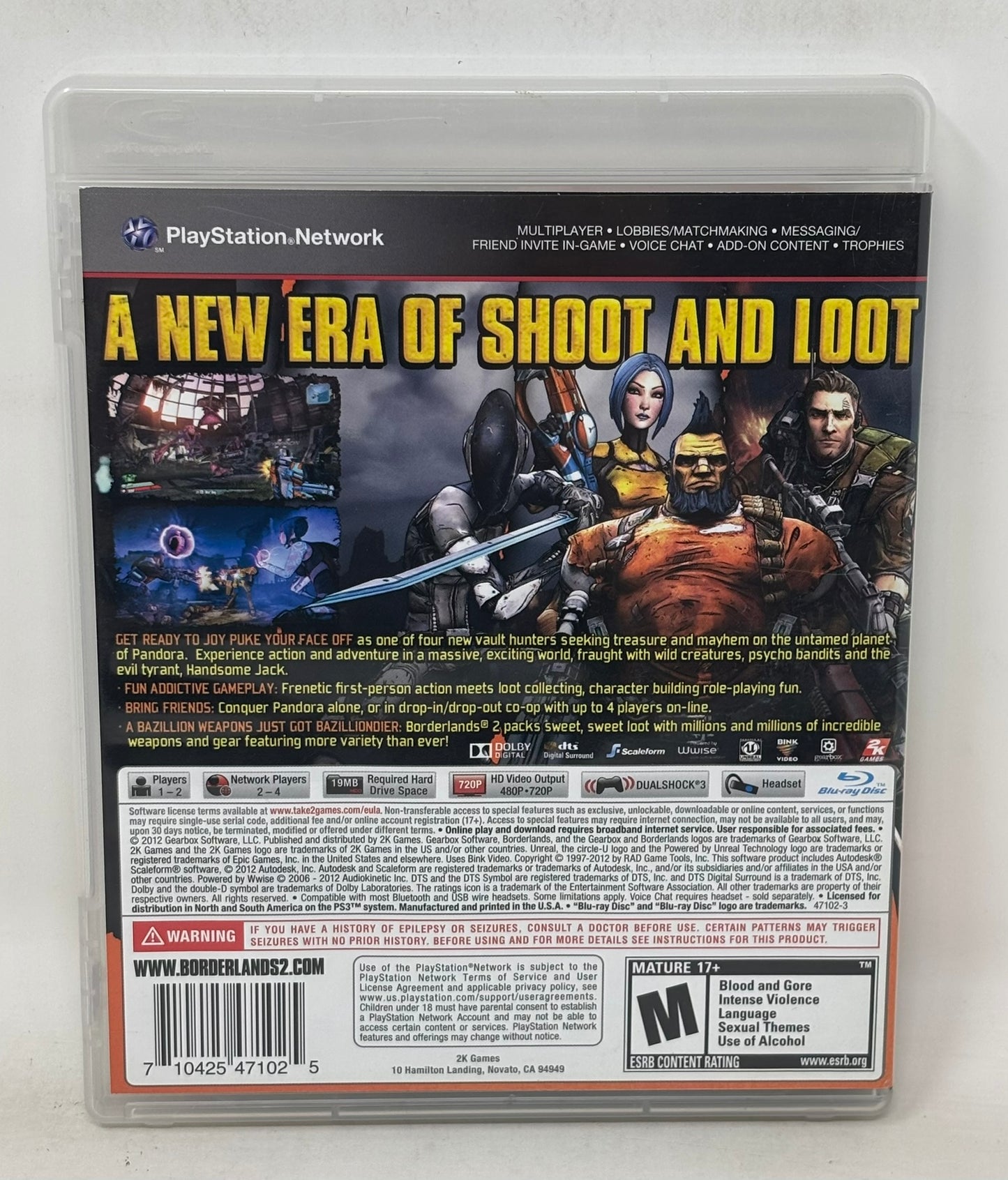 Sony PlayStation 3 - Borderlands 2 - Compete