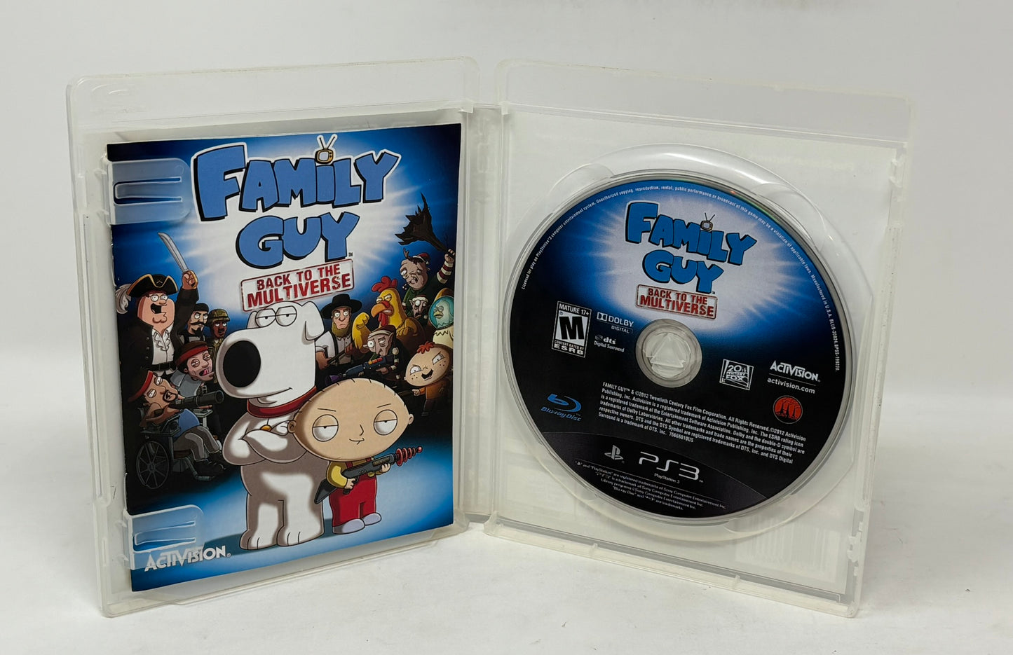 Sony PlayStation 3 - Family Guy Back to the Multiverse - Complete