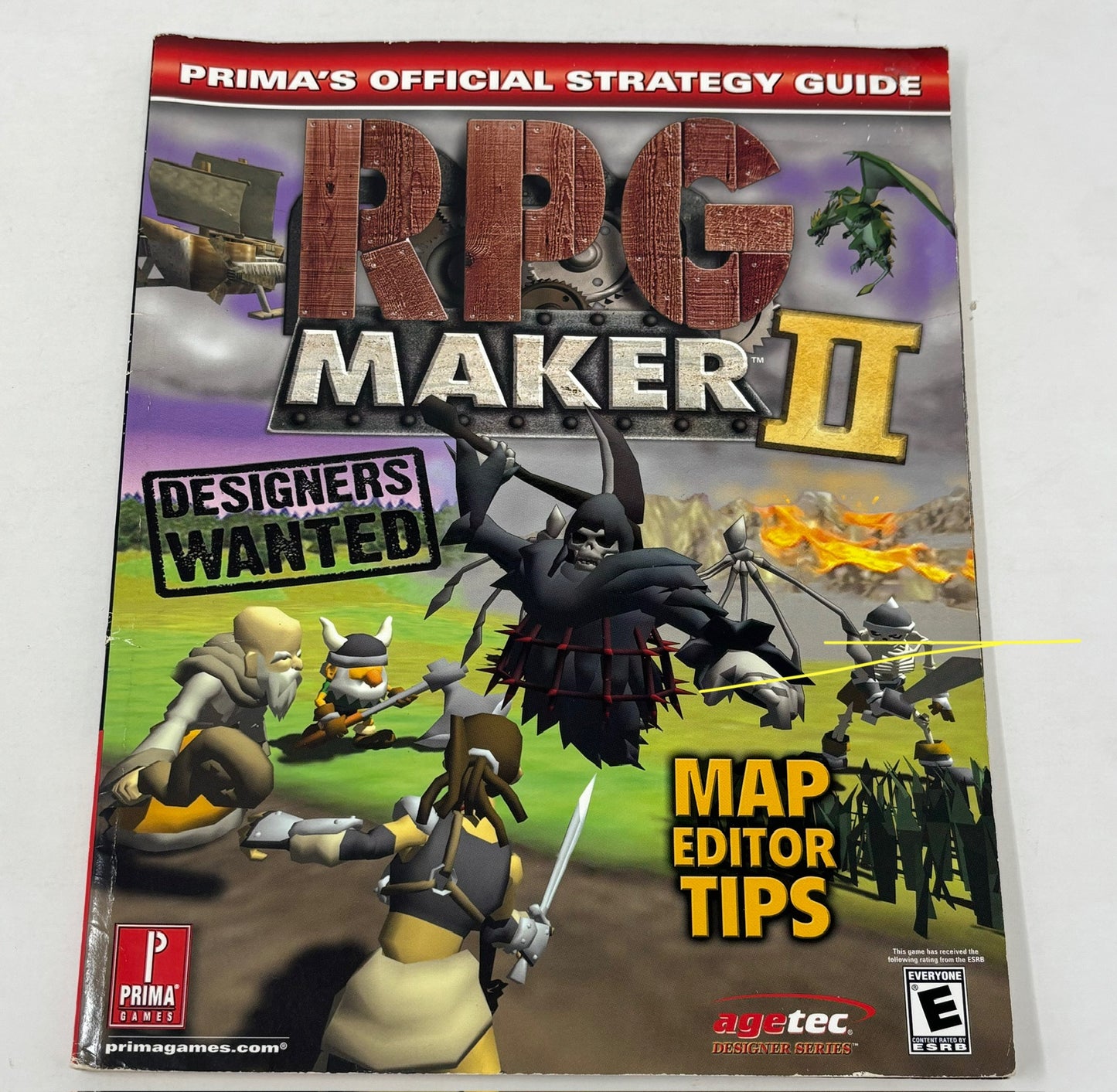 Sony PlayStation 2 - RPG Maker II Prima Official Strategy Guide
