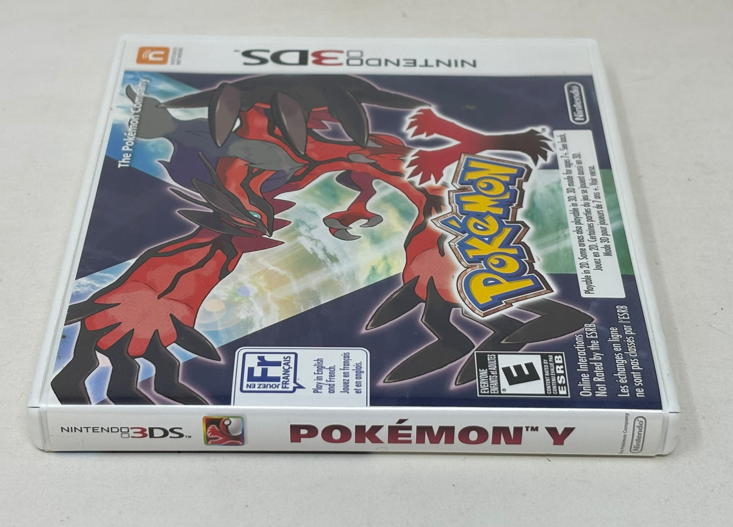 Nintendo 3DS - Pokemon Y - Complete (French & English)