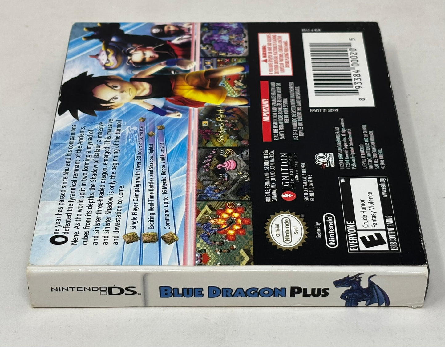 Nintendo DS - Blue Dragon Plus - Complete
