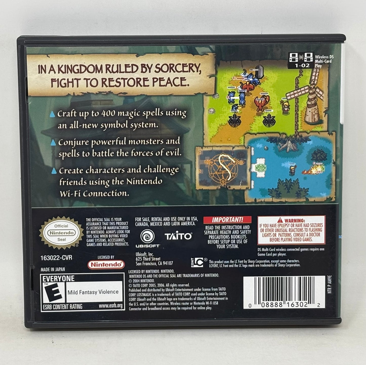 Nintendo DS - Lost Magic - Complete